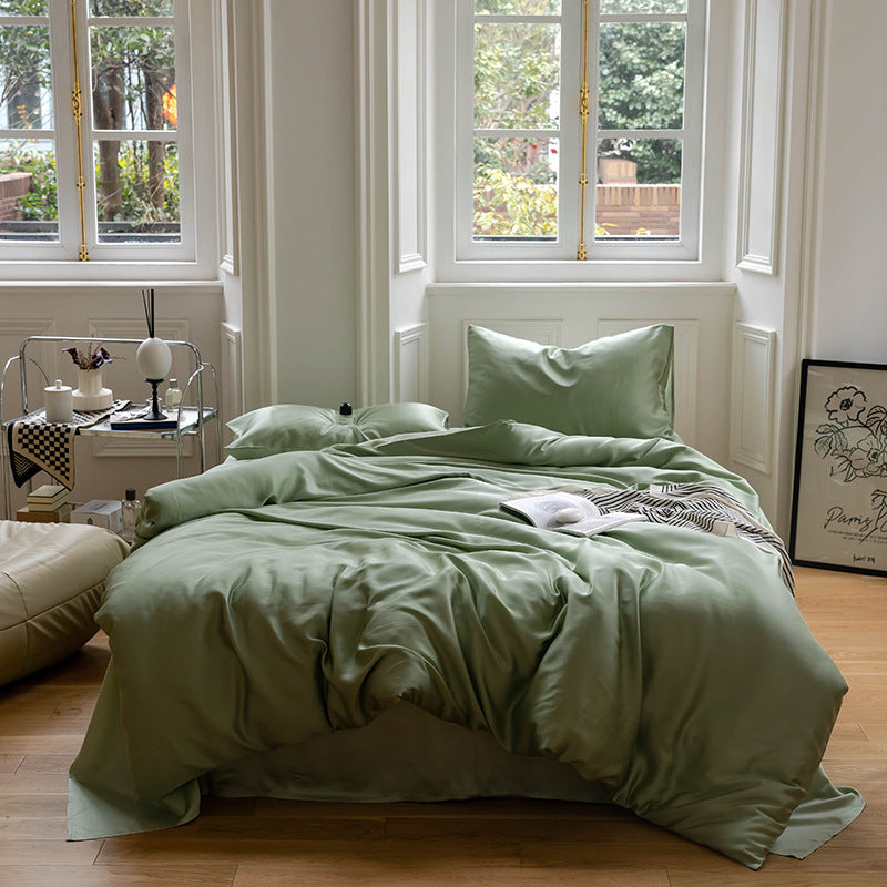 Ice silk duvet cover