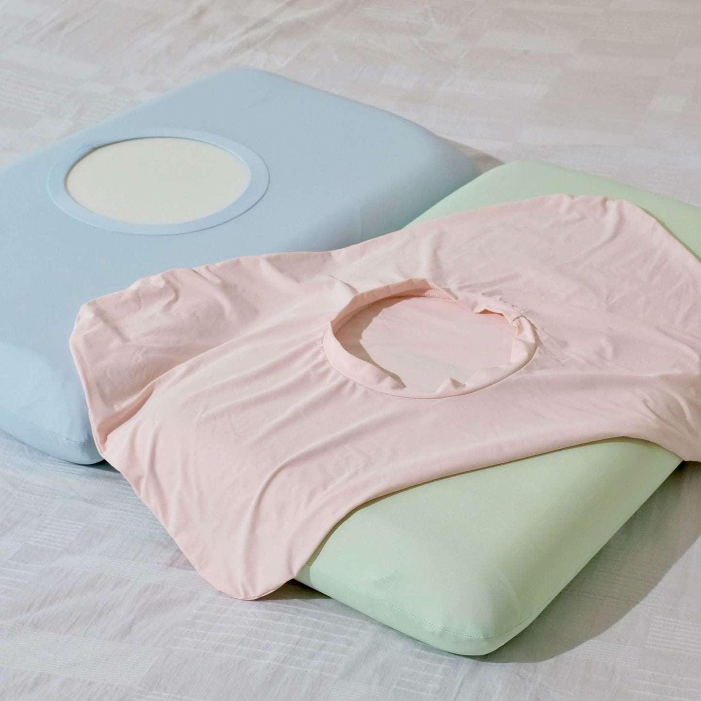 Ice Silk Kidsren's Pillowcase Latex Pillow Memory Foam High Elastic Magic Pillowcase