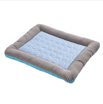ice Silk Nest mat small and medium-sized multi-functional ice cool pet nest