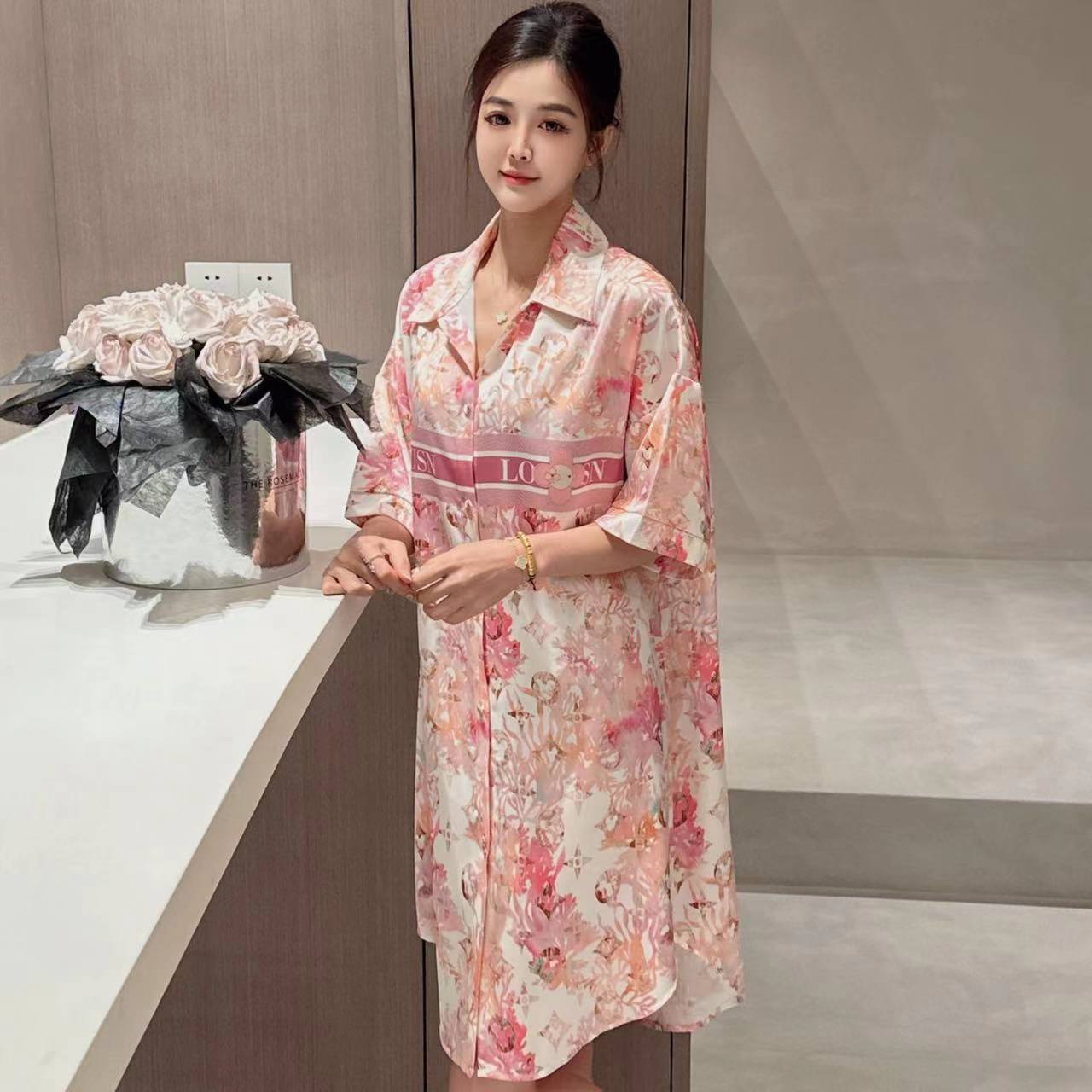 Ice Silk Nightdress