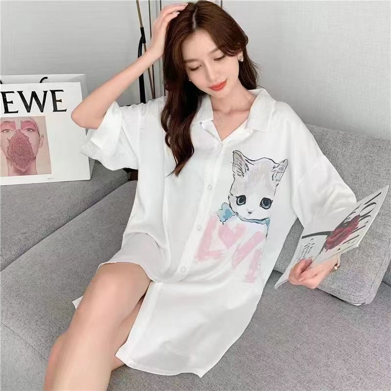 Ice Silk Nightdress