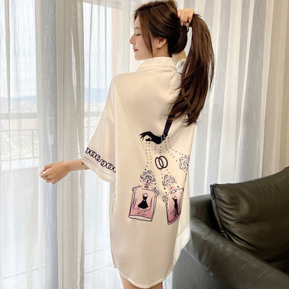 Ice Silk Nightdress
