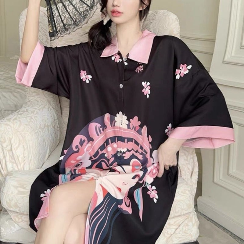Ice Silk Nightdress