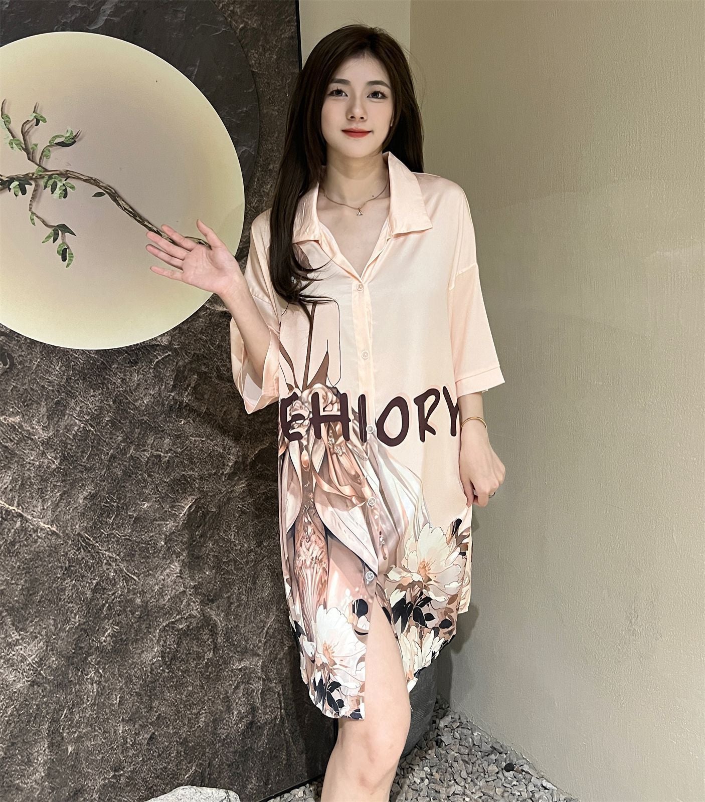 Ice Silk Nightdress