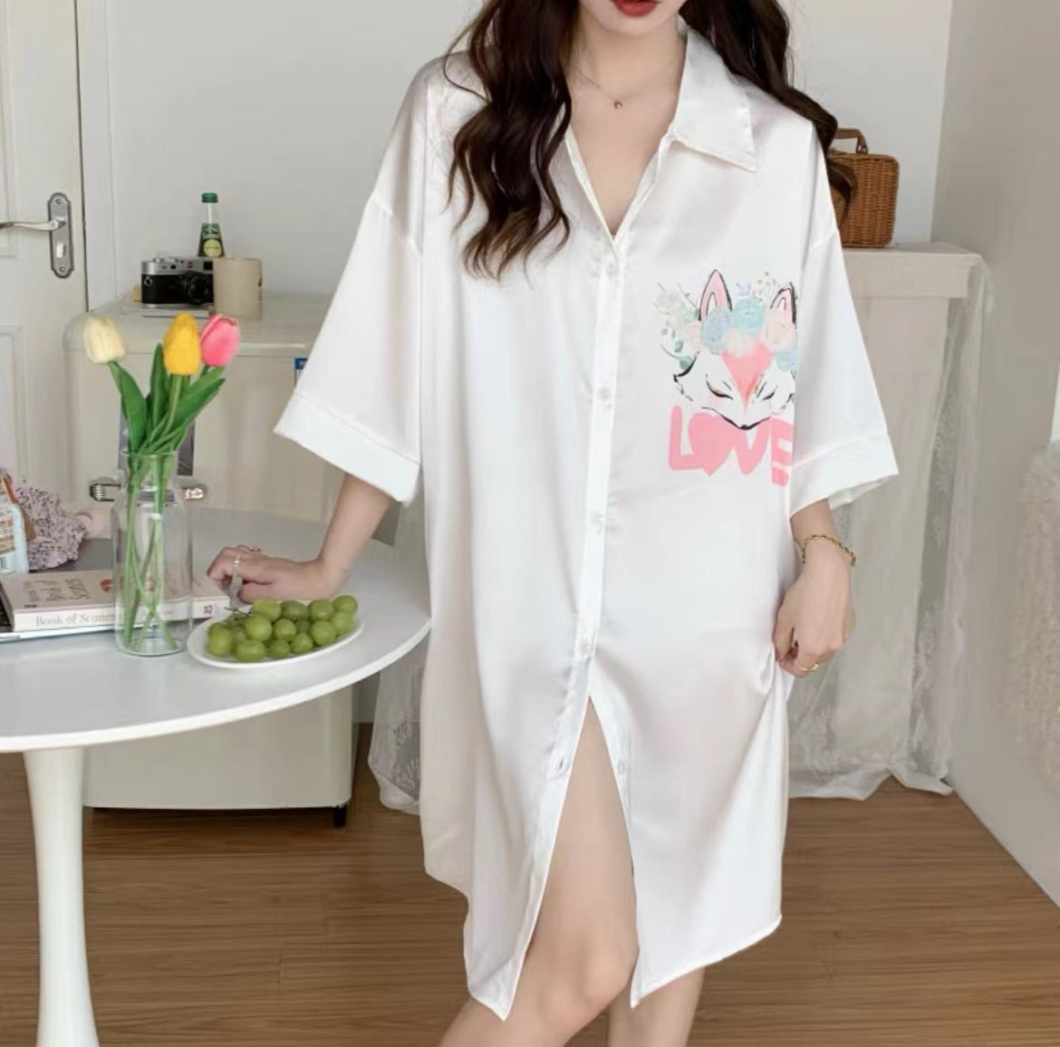 Ice Silk Nightdress