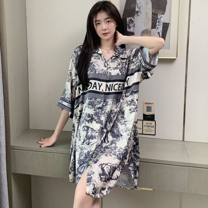 Ice Silk Nightdress