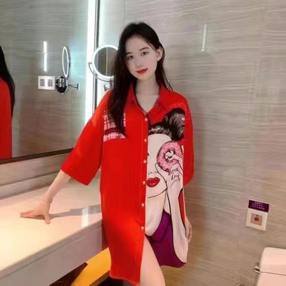 Ice Silk Nightdress