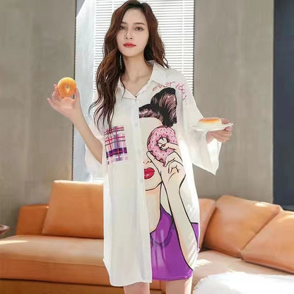 Ice Silk Nightdress