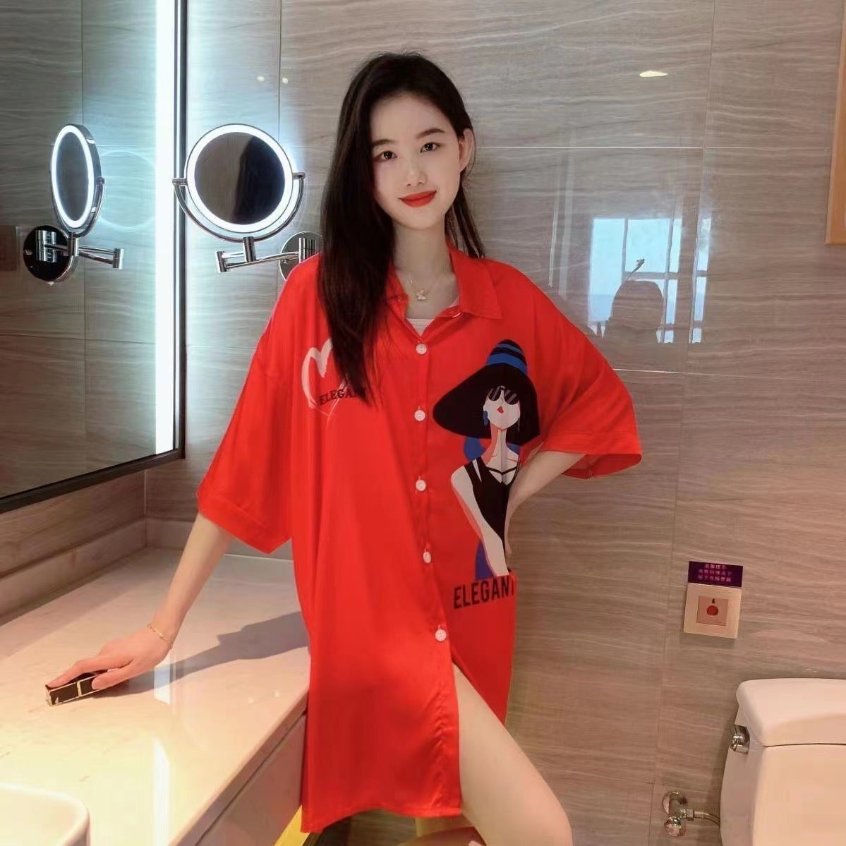 Ice Silk Nightdress