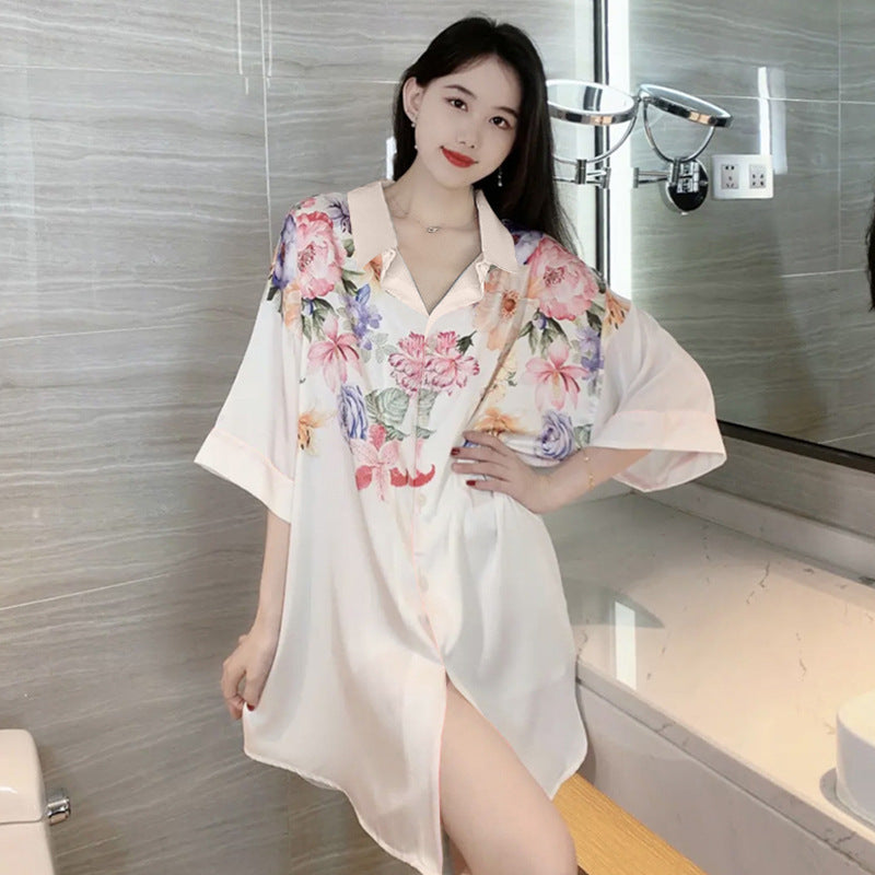 Ice Silk Nightdress