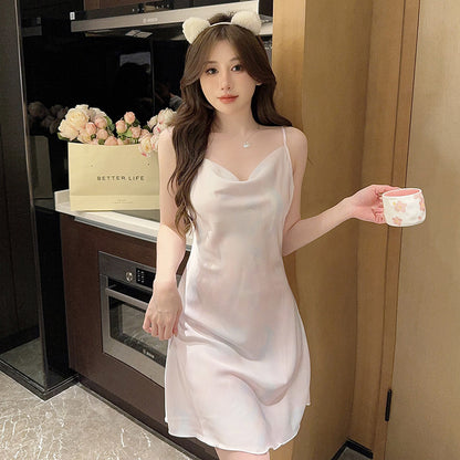 Ice silk nightgown