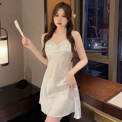 Ice silk nightgown