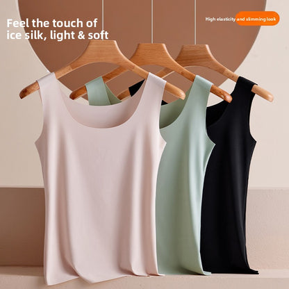 Ice Silk Non-marking Vest Women's Outer Wear Base