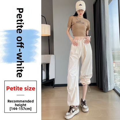 Ice Silk Quick-Dry High-Waist Wide-Leg Sports Pants