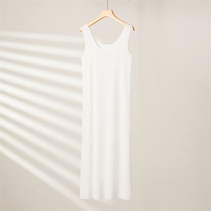 Ice Silk Seamless Camisole Dress