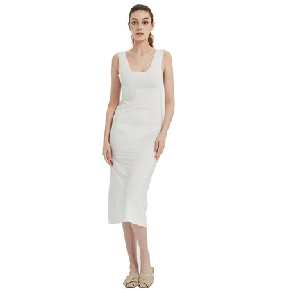 Ice Silk Seamless Camisole Dress