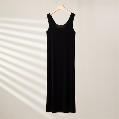 Ice Silk Seamless Camisole Dress