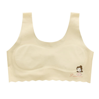 ice silk seamless girl vest