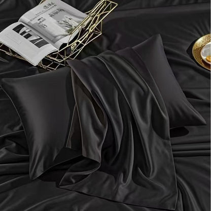 Ice Silk Simulated Pillowcase