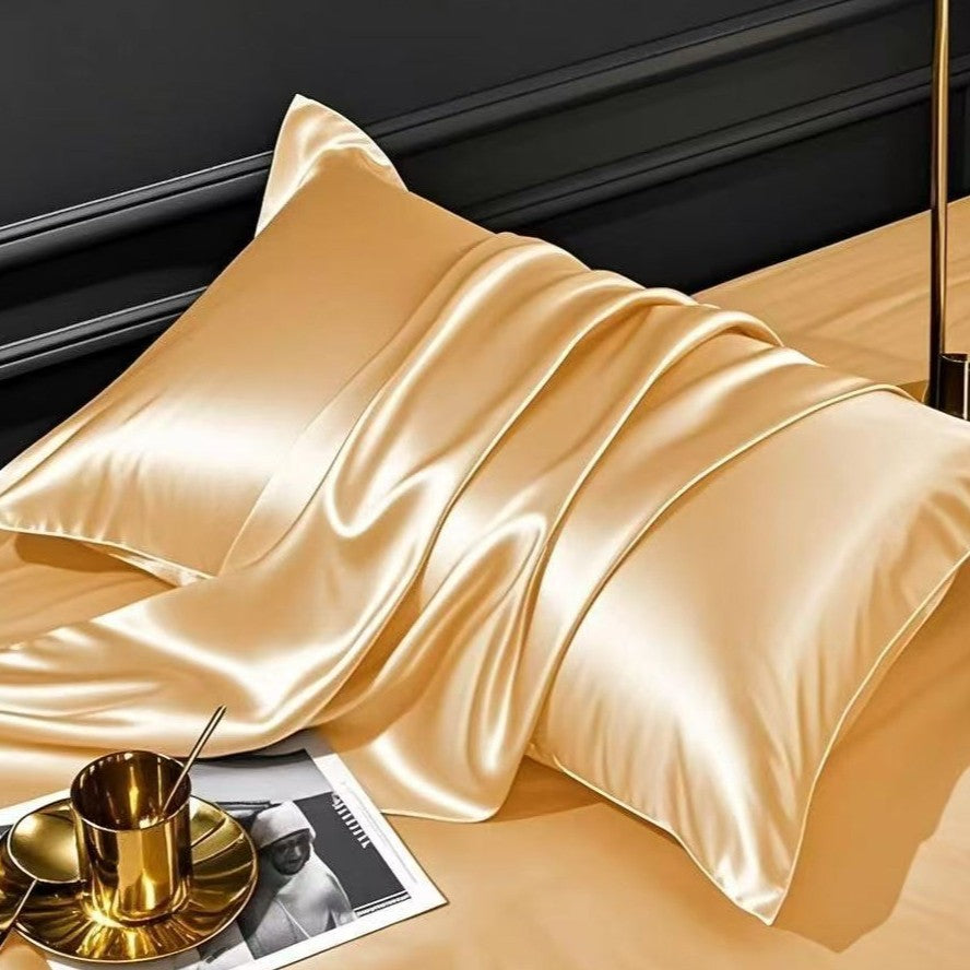 Ice Silk Simulated Pillowcase