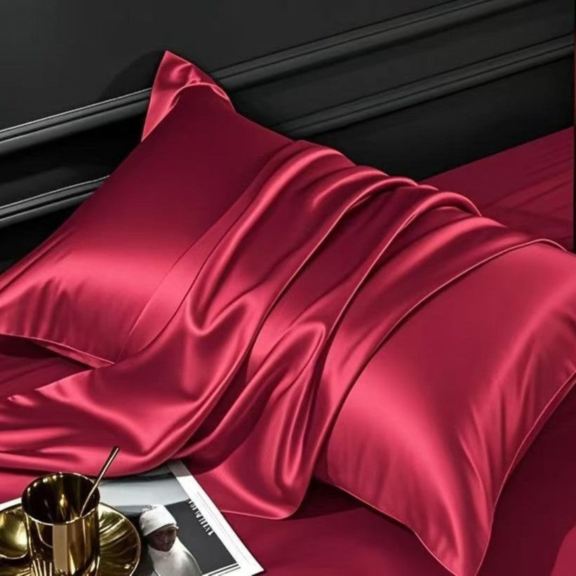 Ice Silk Simulated Pillowcase