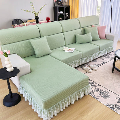Ice Silk Sofa Cover Universal Fit Cooling Breathable