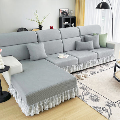 Ice Silk Sofa Cover Universal Fit Cooling Breathable