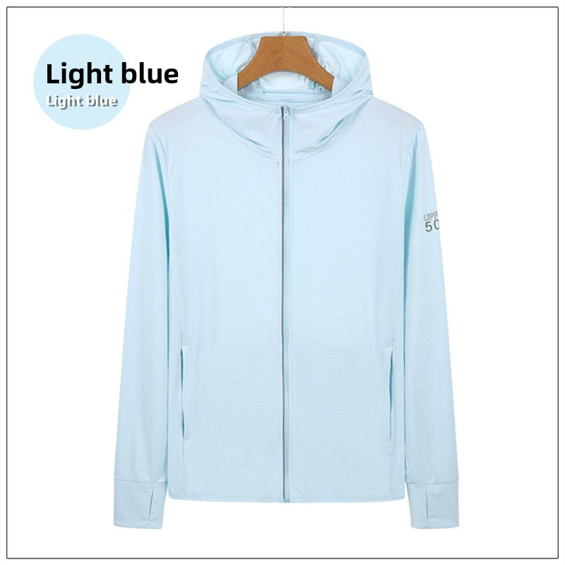 Ice silk sun-protective clothing