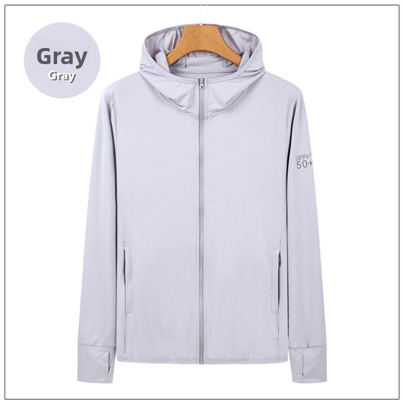 Ice silk sun-protective clothing