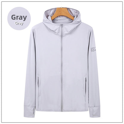 Ice silk sun-protective clothing