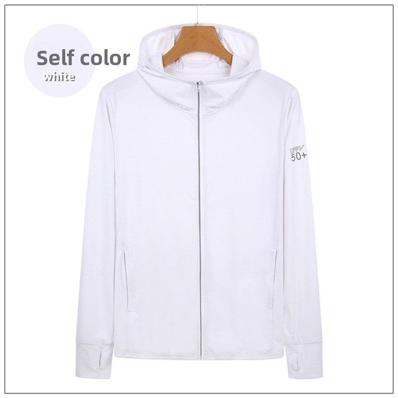 Ice silk sun-protective clothing