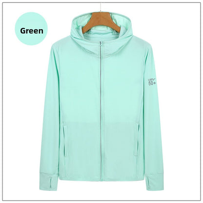 Ice silk sun-protective clothing