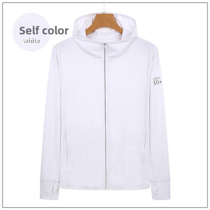 Ice silk sun-protective clothing