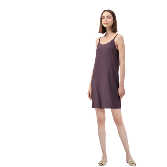 ice silk suspender skirt