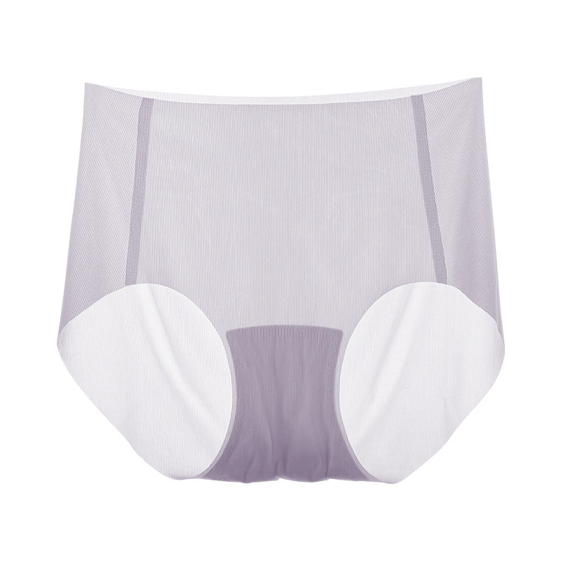 Ice Silk traceless bra set for women