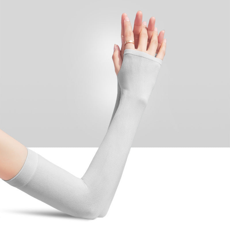 Ice Silk UV Protection Arm Sleeves for Outdoor Sports