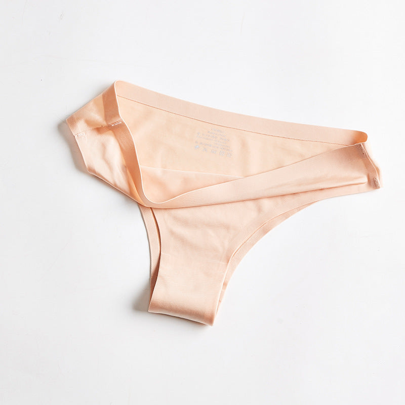 Ice thread seamless thong