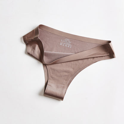 Ice thread seamless thong