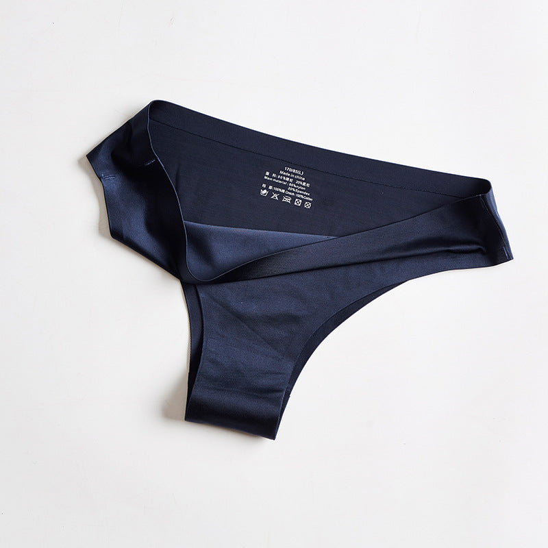 Ice thread seamless thong