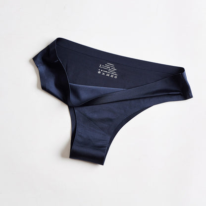 Ice thread seamless thong