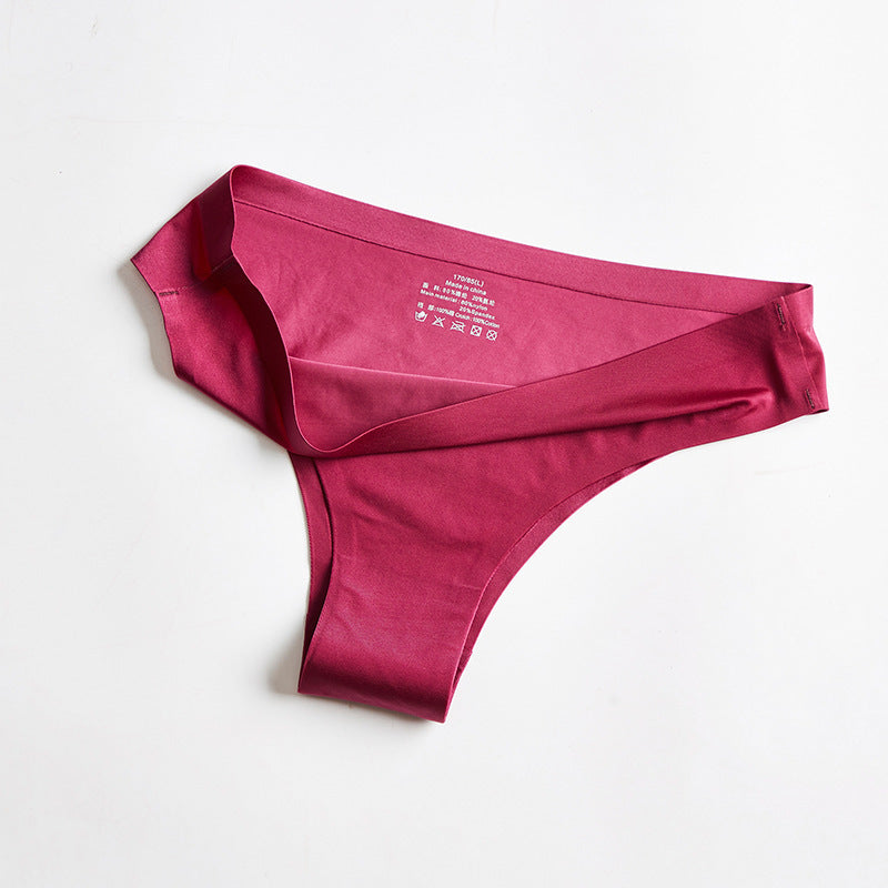 Ice thread seamless thong