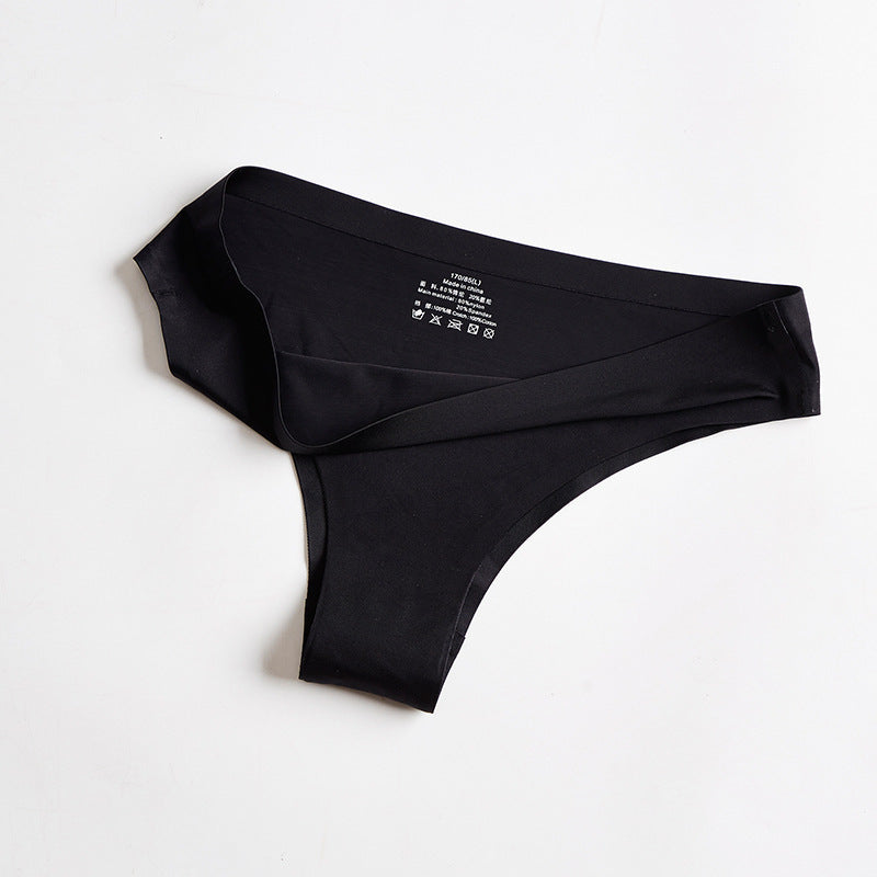 Ice thread seamless thong