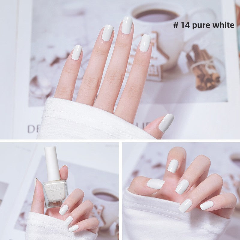 Ice-Transparent Long-Lasting Nail Polish