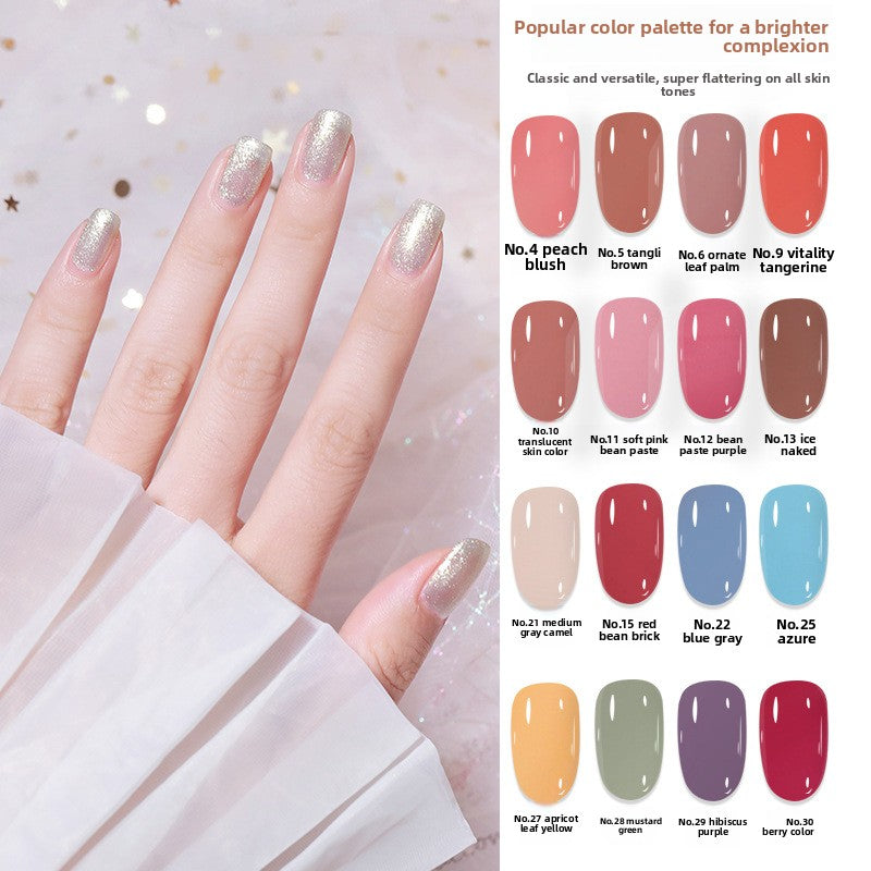Ice-Transparent Long-Lasting Nail Polish