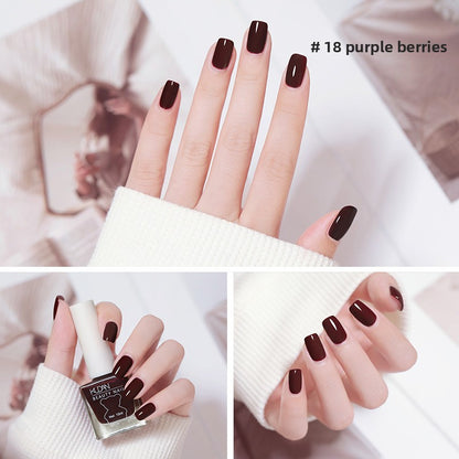 Ice-Transparent Long-Lasting Nail Polish