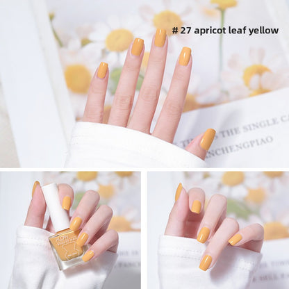 Ice-Transparent Long-Lasting Nail Polish
