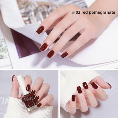 Ice-Transparent Long-Lasting Nail Polish