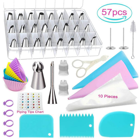 Icing tip for cakes, icing nozzle