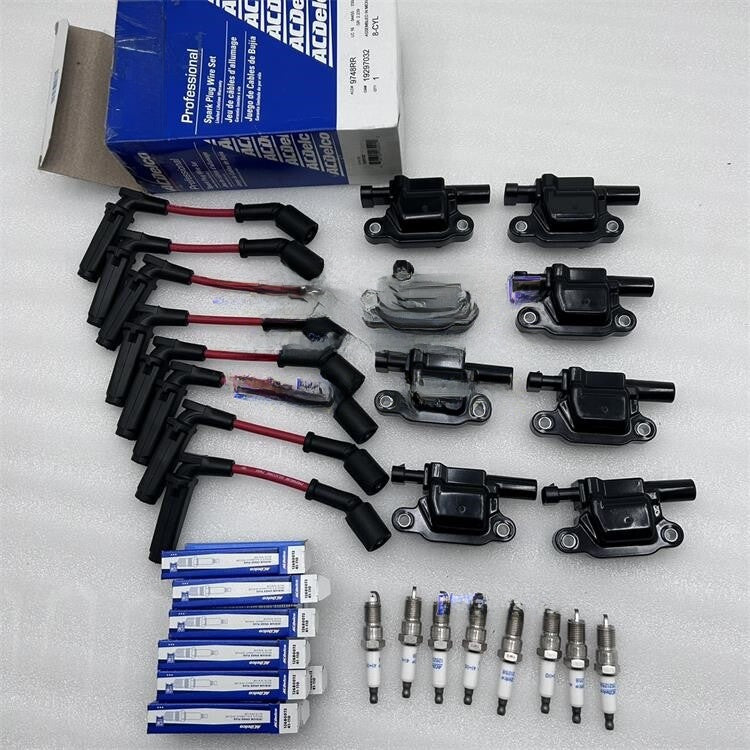 Ignition Coil and Wire Set for Cadillac Escalade GMC RV Hummer H2