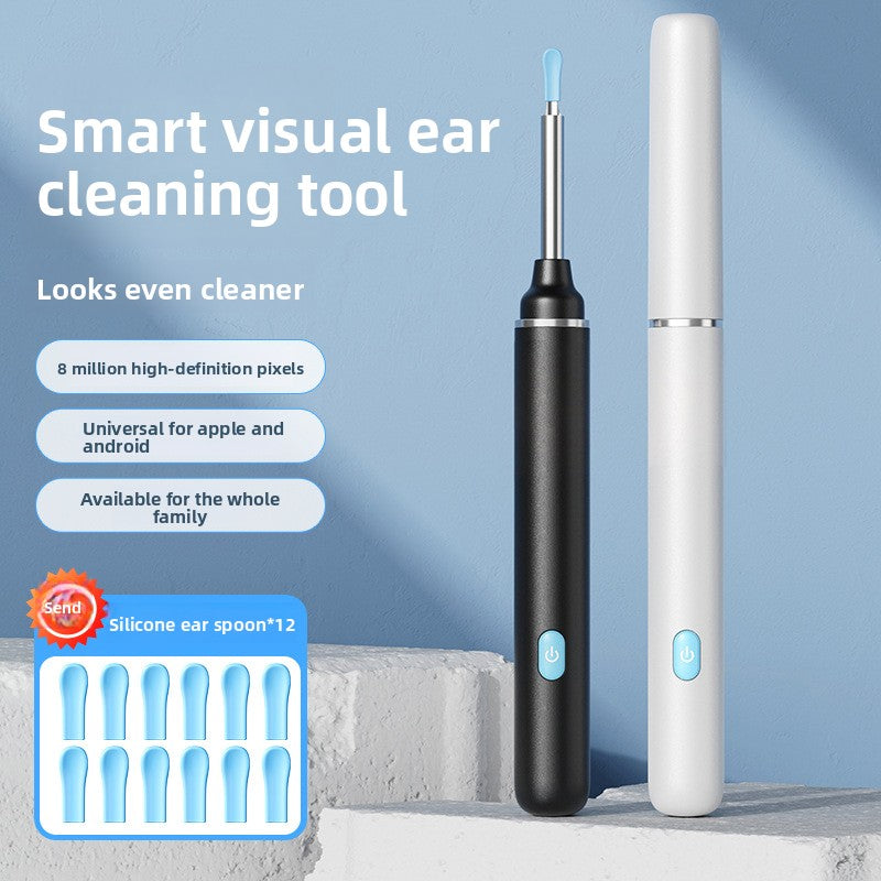 Illuminated Ear Cleaning Tool with Visual Aid